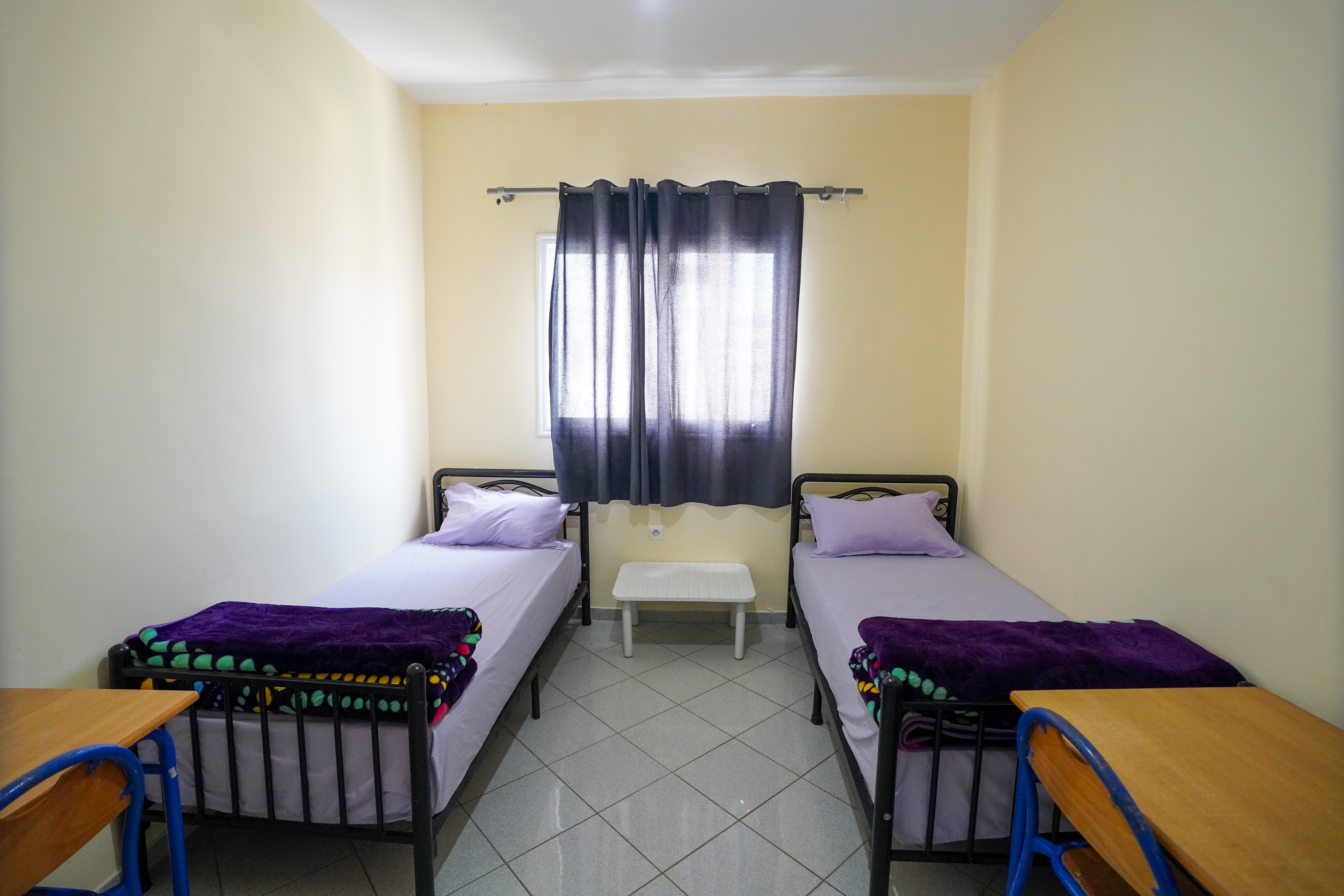 Chambre double équipée